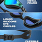 ZIONOR G1 Nava Super Anti-Fog Unisex Swim Goggles Mirror/Bright Smoke Lens