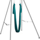VEVOR Aerial Yoga Frame, 9.67 ft Height Swing Stand, Max 551.15 lbs Load Chrome-Plated Steel Pipe Inversion Yoga Rig for Indoor Outdoor Use