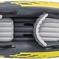 Intex 68307EP Explorer K2 Inflatable Kayak Set: Includes Deluxe 86in Aluminum Oars and High-Output Pump – SuperStrong PVC – Adjustable Seats with Backrest – 2-Person – 400lb Weight Capacity