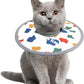 LOS ANDES Adjustable Cat Recovery & Protective Collar - Alternative to Traditional Neck Cones, Prevent Licking Wounds After Surgery, Lightweight Design for Kittens & Puppies