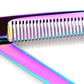 LILYS PET Professional PET Grooming scissors Kit,Coated Titanium,Sharp and Strong Stainless Steel Blade for Dogs Cats Hair Cutting,3 Pieces of Scissors with a Comb and a Case (7.0 inches, Rainbow)