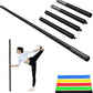 5ft Yoga Stick - Sturdy Steel Adjustable Stretching Stick for Mobility,Flexibility & Balance | Non-Slip Ends & Foam Handles | Exercise Pole for Fitness,Physical Therapy,Posture Correction