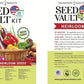 Gardeners Basics Survival Vegetable Seeds Garden Kit Over 16,000 Seeds Non-GMO and Heirloom, Great for Emergency Bugout Survival Gear 35 Varieties Seeds for Planting Vegetables 35 Free Plant Markers