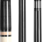 AKLOT Pool Cues,Set of 4 Pool 58" Cue Sticks Canadian Maple Wood Cue Stick for Professional Billiard Players 18 19 20 21 oz