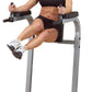 Body-Solid (PVKC83X) Multi-Function Pull Up & Dip Station with Vertical Knee Raise, Chin-Up Bar Stand, and Strength Training Dip Stands