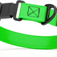 Dogline Biothane Waterproof Dog Collar with Herm Sprenger Black Stainless Steel Quick Release Buckle – Heavy Duty Tactical Durable Collar for Dogs – Comfortable and Safe Pet Collar W3/4" L12-19 Green