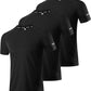 Boyzn 1, 3, 5 or 7 Pack Men's Workout Running Shirts, Dry Fit Moisture Wicking T-Shirt, Gym Athletic Short Sleeve Tee Shirts