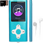 Mp3 Player,Music Player with a 16 GB Memory Card Portable Digital Music Player/Video/Voice Record/FM Radio/E-Book Reader/Photo Viewer/1.8 LCD (Sky Blue)