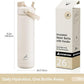26 oz Insulated Water Bottle with 2-in-1 Straw and Spout Lid, Keep Cold 24H, Leak-Proof, Fits in Car Cup Holder, Stainless Steel Water Bottle for Sports, Travel, Gym, and School (Mushie Muse)