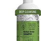 Tauro Pro Line Deep Cleansing Natural Dog Shampoo for Smelly Dogs, Wash for Dandruff and Dry Itchy Sensitive Skin, Cat & Puppy Shampoo (Herbal Detox -13.5 Fl Oz)