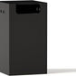 Landen Aquarium Wooden Stand and Cabinet for up to 20 Gal Tank, Fish Reptile Sea Salt Water Tank Stand, Nano Foam Leveling Mat Included, W17.7xD17.7xH31.49 in,Wooden Matte Black Painted(Stand Only)