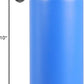 DRINCO Stainless Steel Water Bottle Spout Lid Vacuum Insulated Double Wall Water Bottle Wide Mouth (40oz 32oz 22oz 18oz 14oz) Leak Proof Keep Cold Sport Camping Hiking (32 oz, 32oz Royal Blue)