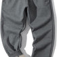 Yameekamulga Men's Winter Fleece Pants Sherpa Lined Sweatpants Active Athletic Running Jogger Track Causal Pants