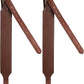 Exion Wide Stability Stirrup Leathers for English Saddles | Premium Cowhide Leather | Enhanced Leg Stability & Comfort | Sizes: 48" to 62"