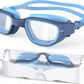 Kids Swim Goggles,Swimming Goggles for Kids 6-14, Anti-Fog UV Protection Pool Glasses for Boys Girls