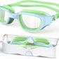 Kids Swim Goggles,Swimming Goggles for Kids 6-14, Anti-Fog UV Protection Pool Glasses for Boys Girls