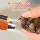 Super Powerful Dog Nail Trimmers, Dog Nail Clipper and Dog Nail Grinder Combo, Ultra Quiet, 3 Speeds, 4 Bright Lights, with Travel Lock, for Small, Meddium and Large Dogs, Cats, Small Animals