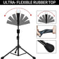 FDLS Baseball Batting tee for Adults and Youth Teens, Portable Tripod Stand Base Tee Easy Adjustable Height 27 to 46 inches for Hitting Training Practice, with Carrying Bag