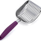 WePet Cat Litter Scoop, Aluminum Alloy Sifter, Kitty Metal Scooper, Deep Shovel, Long Handle, Poop Sifting, Kitten Pooper Lifter, Durable, Heavy Duty, for Litter Box