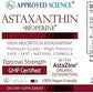 Approved Science® Astaxanthin 12 mg - Extra Strength Antioxidant - Supports Heart, Eyes, Skin - 180 Vegan Capsules - 6 Month Supply