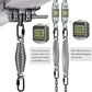 BeneLabel Punching Bag Hanger, Heavy Bag Mount, Boxing Bag Kit, Holder, Wall Mount, Accessories for Beam, 400KG Capacity