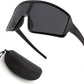 Karsaer Vision Sports Sunglasses Cycling Glasses Baseball Softball Sunglasses Unisex for Adult Youth Kids Boys Girls 8-16