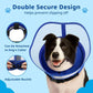 Soft Dog Cone Collar, Inflatable Donut Cones Alternative After Surgery with Anti-Lick Shield, for Large/Medium/Small Dogs to Stop Licking, Elizabethan Neck Ecollars of Shame, Comfy Pillow E Recovery