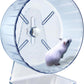 Silent Hamster Wheel, Super-Silent Hamster Exercise Wheels Accessories, Quiet Running Wheels, Adjustable Stand for Hamsters Mice Or Other Small Animals (Ф 8.3 inch, Transparent)