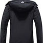 MOERDENG Women's Waterproof Ski Jacket Warm Winter Coat Outdoor Windbreaker Hiking Snowboarding Jacket