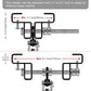 BeneLabel Punching Bag Hanger, Heavy Bag Mount, Boxing Bag Kit, Holder, Wall Mount, Accessories for Beam, 400KG Capacity