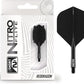 RED DRAGON Darts – Nitro Flite Integrated Flight & Shaft System – No.2 Shape and Design - Available in Short, Intermediate & Medium - Available in Variety of Colours - Professional Darts Accessories