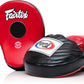 Fairtex FMV9 Contoured Focus Mitts |Striking Accuracy & Protection for Boxing, Muay Thai, Kickboxing |Ergonomic Design, Soft Padding, Secure Fit Leather