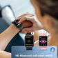 Smart Watch for Men Women with SOS Emergency Alert, 1.91" GPS Watcher with 100+ Sports Modes, Blood Pressure/Blood Oxygen/Heart Rate/Sleep Monitor, IP68 Waterproof Smartwatch for Android iOS