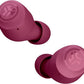 JLab Go Air Pop+ True Wireless Bluetooth Earbuds in Dark Pink Plus Cloud Foam Mnemonic Earbud Tips