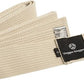 Hugger Mugger Cinch Cotton Yoga Strap - Super Strong Cotton, Quiet Cinch-Style Buckle, Long Length Great for Taller People