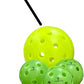 Thrive Pickleball Training Paddle Kit - Includes Trainer Paddle, 3 Fast Hands Mini Pickleballs & Paddle Eraser - T-700 Carbon Fiber, Extra Long Handle, 16mm Core
