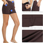 baleaf Women's 8"/ 5"/ 3" Biker Shorts High Waist Yoga Workout Gym Running Volleyball Spandex Shorts with Pockets