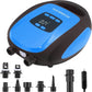 Paddle Board Pump Electric Portable, SUP Pump for Paddleboard, 20PSI Air Compressor with Auto-Off, Deflation Function and 12V DC Car Connector for Inflatables, Kayaks and Boats