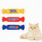 Catnip Candy Toys for Indoor Cats – 3-Pack Crinkle Cat Toys with Catnip Pouches, Durable Canvas & Soft Filling, Cat Chew Toys for Kittens & Adults (Mix Color)
