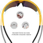 BangLong Polarized Sports Sunglasses Cycling Sun Glasses for Men Women with 5 Interchangeable Lenes for Running Baseball Golf