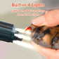 Super Powerful Dog Nail Trimmers, Dog Nail Clipper and Dog Nail Grinder Combo, Ultra Quiet, 3 Speeds, 4 Bright Lights, with Travel Lock, for Small, Meddium and Large Dogs, Cats, Small Animals