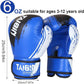 2-in-1 Boxing Gloves and Punching Mitts Set for Kids Youth,6 oz Kids Boxing Gloves and Boxing Pads,Boxing Training Equipment for Punching Bag,Kickboxing,Gift for Boys and Girls
