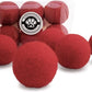 Wool Cat Toys - Felt Cat Toy Balls for Small Pet Fetch and Play - Eco Friendly Quiet Wool Ball Cat Toy for Cats and Kittens - Choose Your Colors (Red)