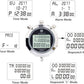 Stopwatch Timer, Digital Stop Watch with 0.01second & 0.001second Timing, Metal 10/100/400 Laps Memory, Rolilink Large dispaly Alarm Clock for Coach Sports Running Marathon