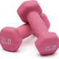 Amazon Basics Neoprene Dumbbell Hand Weights for Exercise and Muscle Toning