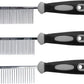 Resco Professional Anti-Static Dog, Cat, Pet Comb for Grooming, Steel Pins, Fine Tooth Spacing