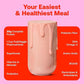 Happy Viking Strawberry Smoothie Plant Protein Powder, Created by Venus Williams, 20G Protein, Low Carb, Keto, Vegan, Gluten-Free, Non-GMO, Superfoods, Complete Meal Replacement, 8 Single Serve Packs