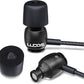 Ludos Clamor Wired Earbuds in-Ear Headphones, 5 Years Warranty, Earphones with Microphone, Noise Isolating Ear Buds for School, Kids, Women, Small Ear