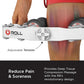 ROLL Recovery R8 Plus (Alpine White) - Deep Tissue Massage Roller