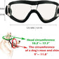 Medium Dog Sunglasses with Adjustable Strap UV Protection, Winproof Puppy Sunglasses, Suitable for Dogs Eyes Protection，Soft Dog Goggles
